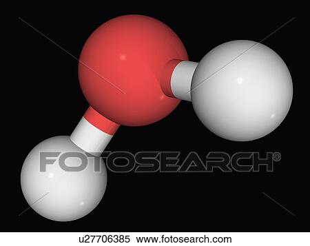 Water molecule View Large Illustration Stock Illustration - Water molecule. Fotosearch