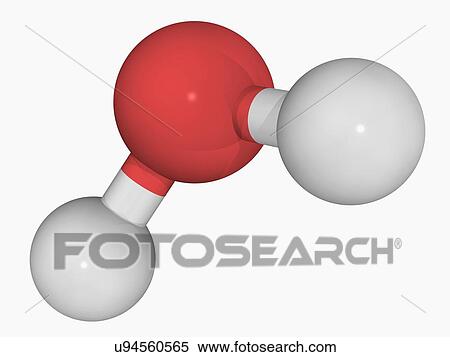 Water molecule View Large Illustration Stock Illustration - Water molecule. Fotosearch