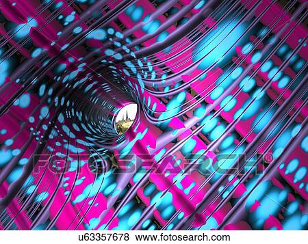 Wormhole, conceptual artwork View Large Illustration Stock Illustration - Wormhole, conceptual artwork. Fotosearch