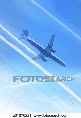Clip Art - Air travel, artwork. Fotosearch