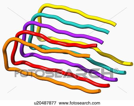 Amyloid beta protein molecule View Large Illustration Stock Illustration - Amyloid beta protein molecule. Fotosearch
