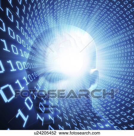 Artificial intelligence, conceptual image View Large Illustration Drawing - Artificial intelligence, conceptual image. Fotosearch