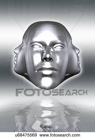 Artificial intelligence, conceptual image View Large Illustration Stock Illustration - Artificial intelligence, conceptual image. Fotosearch
