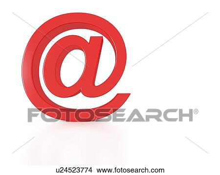 At sign, artwork View Large Illustration Stock Illustration - At sign, artwork. Fotosearch