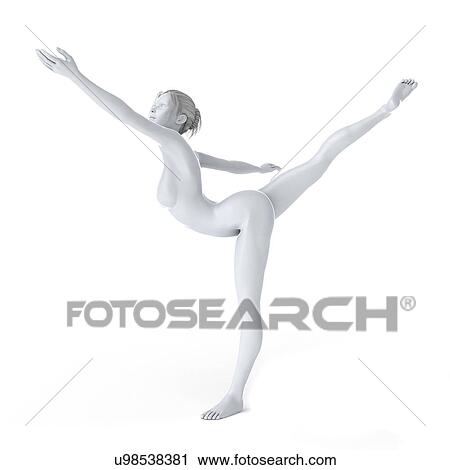 Clip Art - Ballet dancer, artwork. Fotosearch