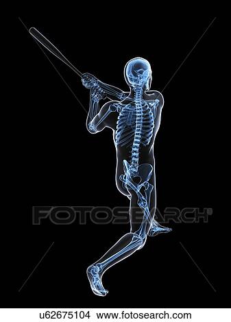 Baseball player, artwork View Large Illustration Stock Illustration - Baseball player, artwork. Fotosearch