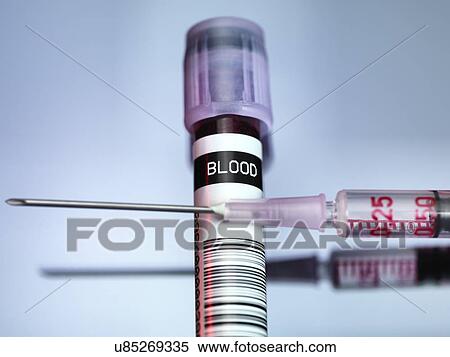 Blood sample View Large Illustration Stock Illustration - Blood sample. Fotosearch
