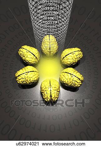 Brain mapping, conceptual artwork View Large Illustration Clip Art - Brain mapping, conceptual artwork. Fotosearch