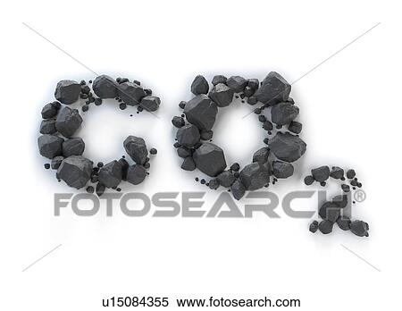 Carbon dioxide, artwork View Large Illustration Stock Illustration - Carbon dioxide, artwork. Fotosearch