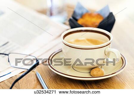 Clip Art - Coffee break. Fotosearch
