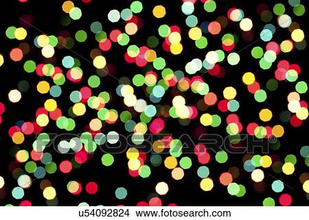 Stock Illustration - Coloured lights. Fotosearch
