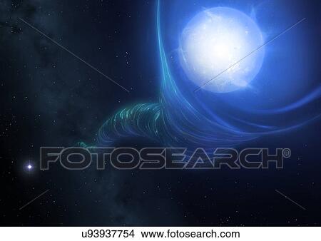 Stock Illustration - Computer artwork of a wormhole. Fotosearch