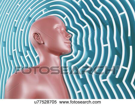 Confusion, conceptual artwork View Large Illustration Stock Illustration - Confusion, conceptual artwork. Fotosearch