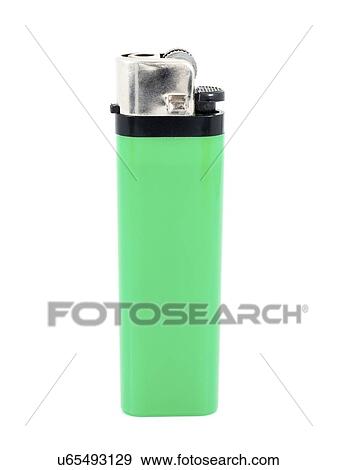 Stock Illustration - Disposable lighter. Fotosearch
