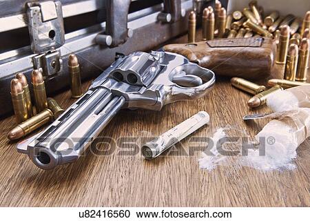 Drugs and guns, artwork View Large Illustration Clipart - Drugs and guns, artwork. Fotosearch