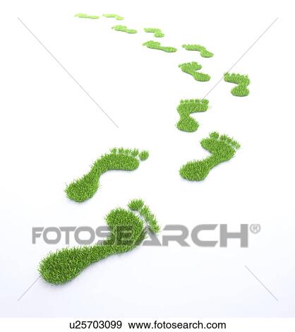 Ecological footprint, conceptual artwork View Large Illustration Stock Illustration - Ecological footprint, conceptual artwork. Fotosearch