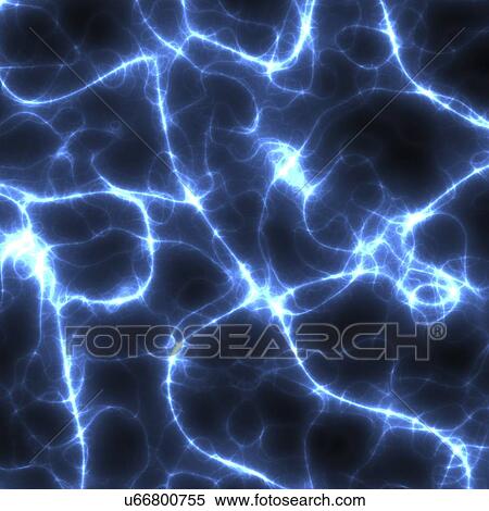 Electricity, artwork View Large Illustration Stock Illustration - Electricity, artwork. Fotosearch