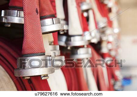 Fire hoses View Large Illustration Stock Illustration - Fire hoses. Fotosearch