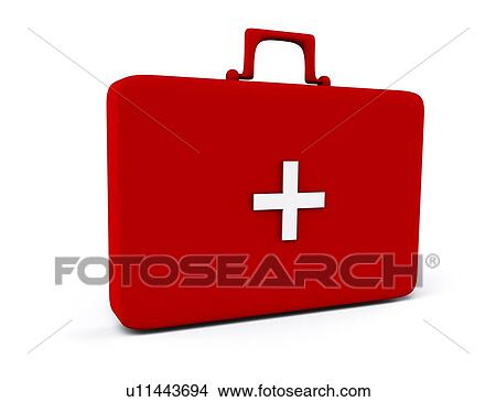 First aid box, artwork View Large Illustration Stock Illustration - First aid box, artwork. Fotosearch