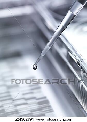 Clip Art - Genetic research, conceptual image. Fotosearch