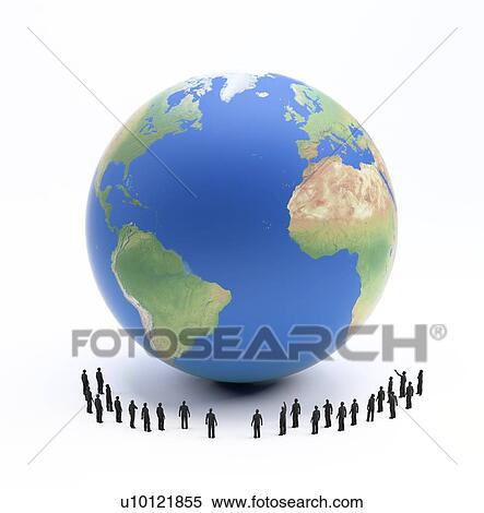 Global population, conceptual artwork View Large Illustration Stock Illustration - Global population, conceptual artwork. Fotosearch