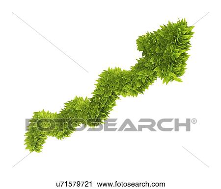 Clip Art - Green economy, conceptual artwork. Fotosearch