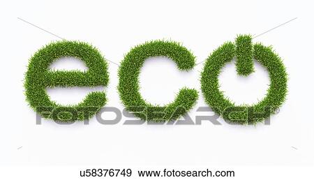 Green energy, artwork View Large Illustration Stock Illustration - Green energy, artwork. Fotosearch