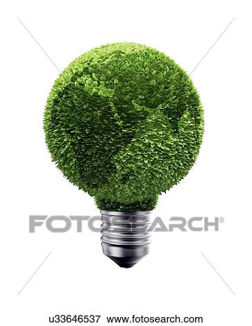 Green energy, conceptual artwork View Large Illustration Stock Illustration - Green energy, conceptual artwork. Fotosearch