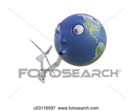 Green energy, conceptual artwork View Large Illustration Stock Illustration - Green energy, conceptual artwork. Fotosearch