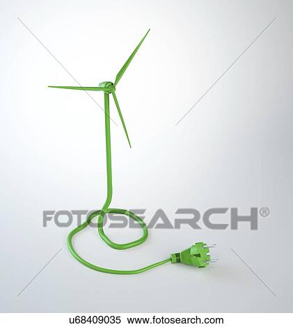 Green energy, conceptual artwork View Large Illustration Stock Illustration - Green energy, conceptual artwork. Fotosearch