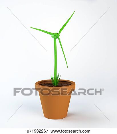 Green energy, conceptual artwork View Large Illustration Stock Illustration - Green energy, conceptual artwork. Fotosearch