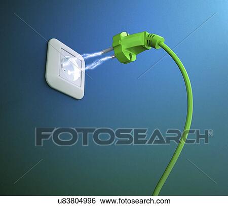 Green energy, conceptual artwork View Large Illustration Stock Illustration - Green energy, conceptual artwork. Fotosearch