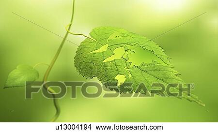 Green planet, conceptual artwork View Large Illustration Stock Illustration - Green planet, conceptual artwork. Fotosearch