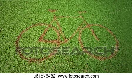 Green transport, conceptual artwork View Large Illustration Drawing - Green transport, conceptual artwork. Fotosearch