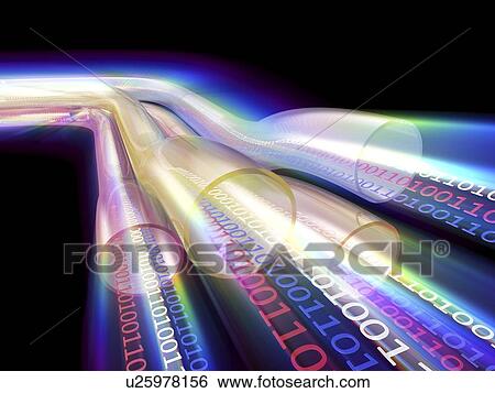 Information highway, artwork View Large Illustration Stock Illustration - Information highway, artwork. Fotosearch