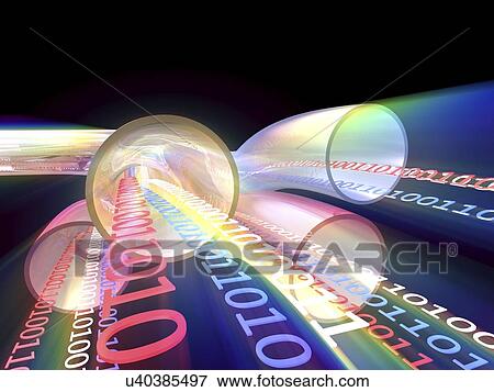 Information highway, artwork View Large Illustration Stock Illustration - Information highway, artwork. Fotosearch