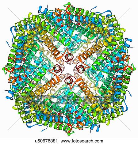 Iron storage molecule View Large Illustration Clip Art - Iron storage molecule. Fotosearch