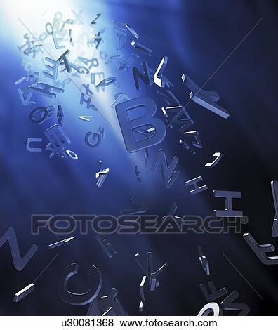 Letters, artwork View Large Illustration Stock Illustration - Letters, artwork. Fotosearch