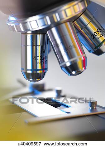 Light microscope View Large Illustration Stock Illustration - Light microscope. Fotosearch