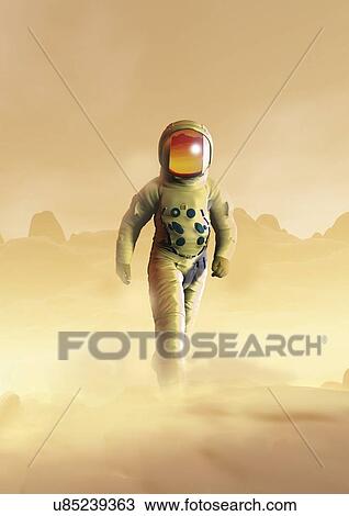Mars exploration, artwork View Large Illustration Drawing - Mars exploration, artwork. Fotosearch