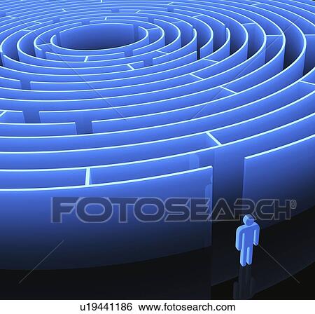 Maze, artwork View Large Illustration Stock Illustration - Maze, artwork. Fotosearch