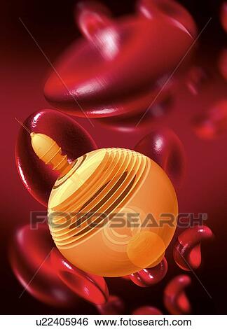 Medical nanobot, artwork View Large Illustration Stock Illustration - Medical nanobot, artwork. Fotosearch