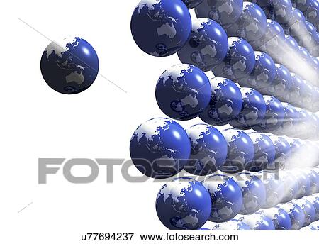Stock Illustration - Multiple dimensions, artwork. Fotosearch
