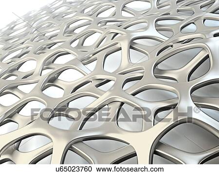 Organic mesh, artwork View Large Illustration Clipart - Organic mesh, artwork. Fotosearch