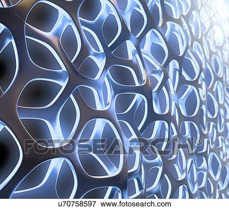 Stock Illustration - Organic mesh, artwork. Fotosearch