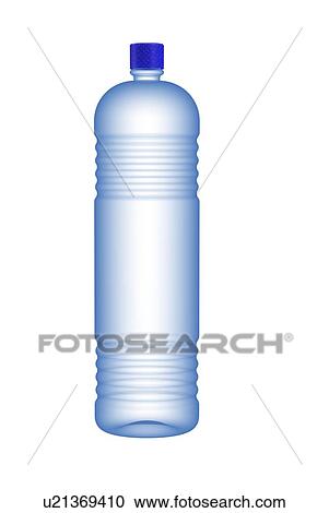 Plastic bottle, artwork View Large Illustration Clipart - Plastic bottle, artwork. Fotosearch