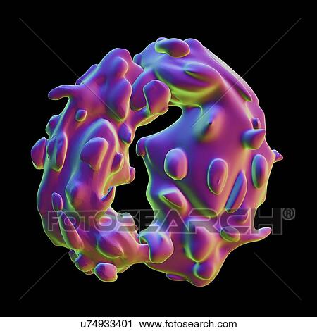 Clip Art - Ribosome, artwork. Fotosearch