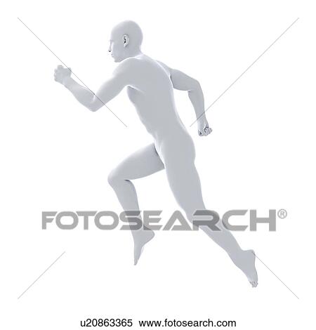Runner, artwork View Large Illustration Stock Illustration - Runner, artwork. Fotosearch