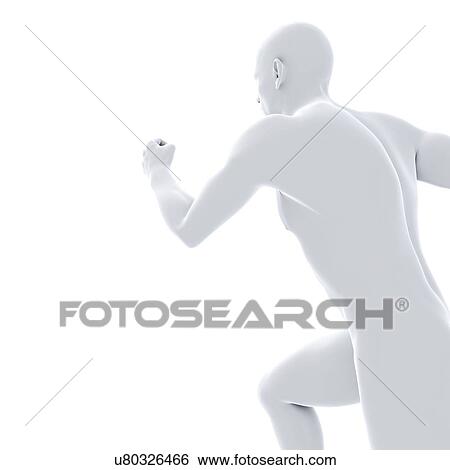 Runner, artwork View Large Illustration Stock Illustration - Runner, artwork. Fotosearch