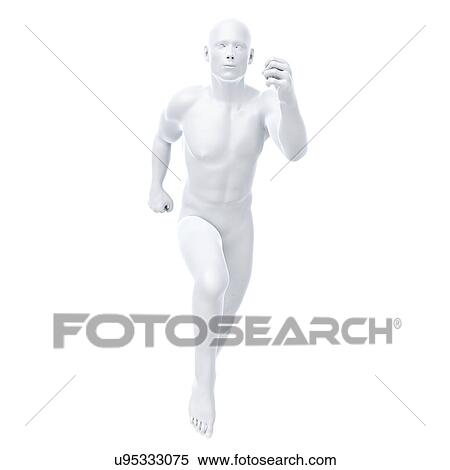 Runner, artwork View Large Illustration Stock Illustration - Runner, artwork. Fotosearch